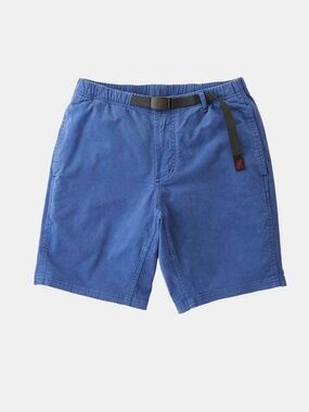 Gramicci NN Short Blue Cotton Twill Belt Gorpcore Outdoor Garment Dyed-M US